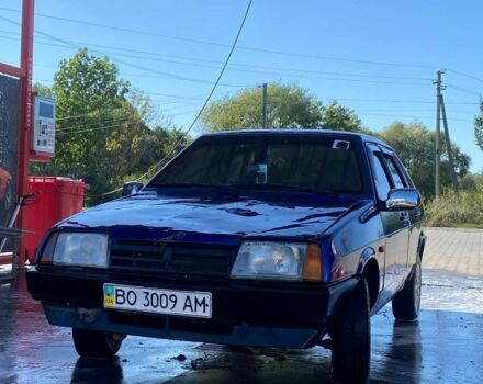 Синий ВАЗ 21099, объемом двигателя 0 л и пробегом 500 тыс. км за 600 $, фото 1 на Automoto.ua
