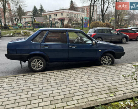 Синій ВАЗ 21099, об'ємом двигуна 1.6 л та пробігом 289 тис. км за 2300 $, фото 7 на Automoto.ua
