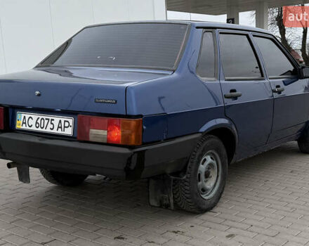 Синій ВАЗ 21099, об'ємом двигуна 1.6 л та пробігом 83 тис. км за 3200 $, фото 3 на Automoto.ua