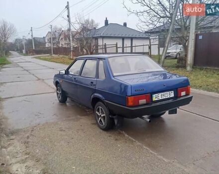 Синій ВАЗ 21099, об'ємом двигуна 1.6 л та пробігом 250 тис. км за 1850 $, фото 8 на Automoto.ua