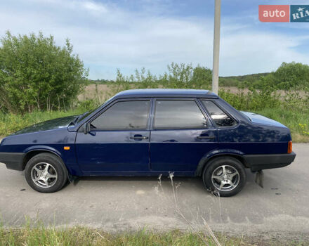 Синий ВАЗ 21099, объемом двигателя 1.6 л и пробегом 108 тыс. км за 2900 $, фото 4 на Automoto.ua