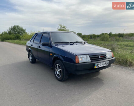 Синий ВАЗ 21099, объемом двигателя 1.6 л и пробегом 108 тыс. км за 2900 $, фото 1 на Automoto.ua