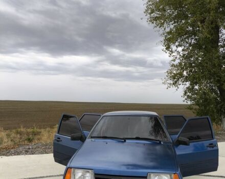 Синий ВАЗ 21099, объемом двигателя 1.6 л и пробегом 215 тыс. км за 2000 $, фото 6 на Automoto.ua