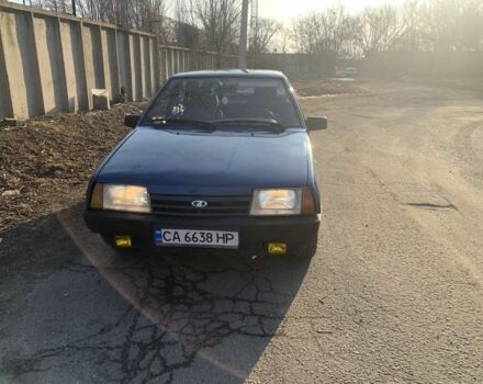 Синий ВАЗ 21099, объемом двигателя 1.6 л и пробегом 141 тыс. км за 2200 $, фото 2 на Automoto.ua