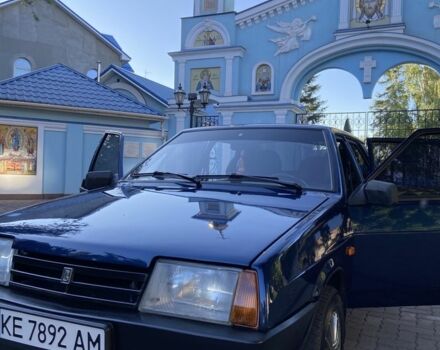 Синий ВАЗ 21099, объемом двигателя 1.6 л и пробегом 180 тыс. км за 2650 $, фото 11 на Automoto.ua