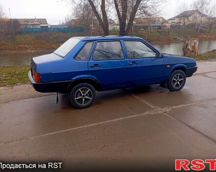 Синій ВАЗ 21099, об'ємом двигуна 1.6 л та пробігом 250 тис. км за 1850 $, фото 1 на Automoto.ua
