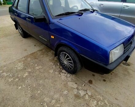 Синий ВАЗ 21099, объемом двигателя 1.6 л и пробегом 154 тыс. км за 1500 $, фото 3 на Automoto.ua