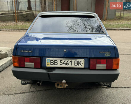Синий ВАЗ 21099, объемом двигателя 1.6 л и пробегом 148 тыс. км за 2200 $, фото 2 на Automoto.ua