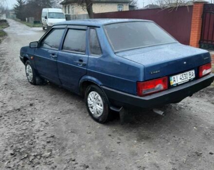 Синій ВАЗ 21099, об'ємом двигуна 1.6 л та пробігом 186 тис. км за 1600 $, фото 1 на Automoto.ua