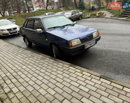 Синій ВАЗ 21099, об'ємом двигуна 1.6 л та пробігом 289 тис. км за 2300 $, фото 5 на Automoto.ua