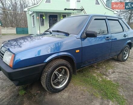 Синий ВАЗ 21099, объемом двигателя 1.6 л и пробегом 94 тыс. км за 2950 $, фото 7 на Automoto.ua