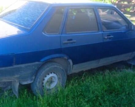 Синий ВАЗ 21099, объемом двигателя 1.6 л и пробегом 240 тыс. км за 1200 $, фото 4 на Automoto.ua