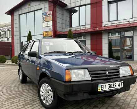 Синій ВАЗ 21099, об'ємом двигуна 1.6 л та пробігом 156 тис. км за 2400 $, фото 3 на Automoto.ua