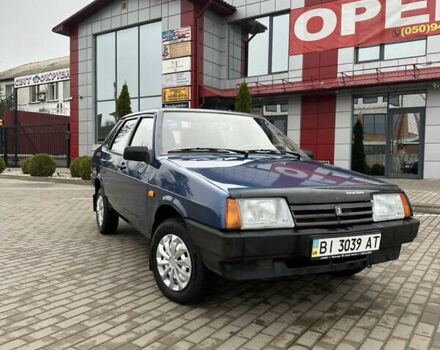 Синій ВАЗ 21099, об'ємом двигуна 1.6 л та пробігом 156 тис. км за 2400 $, фото 5 на Automoto.ua