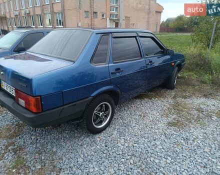 Синій ВАЗ 21099, об'ємом двигуна 1.6 л та пробігом 92 тис. км за 2250 $, фото 2 на Automoto.ua