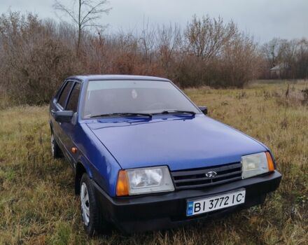 Синий ВАЗ 21099, объемом двигателя 1.6 л и пробегом 190 тыс. км за 2100 $, фото 3 на Automoto.ua