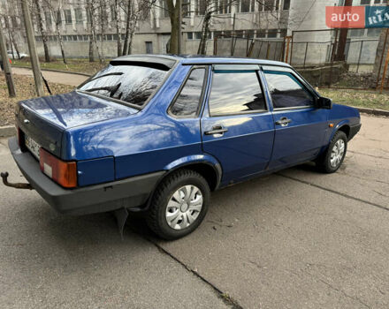 Синий ВАЗ 21099, объемом двигателя 1.6 л и пробегом 148 тыс. км за 2200 $, фото 1 на Automoto.ua