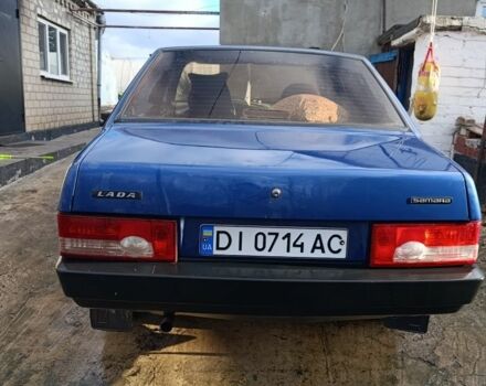 Синий ВАЗ 21099, объемом двигателя 1.6 л и пробегом 1 тыс. км за 1570 $, фото 1 на Automoto.ua