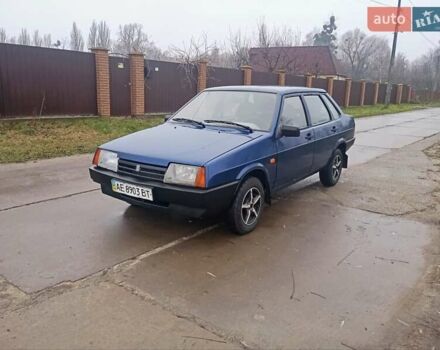 Синій ВАЗ 21099, об'ємом двигуна 1.6 л та пробігом 250 тис. км за 1850 $, фото 12 на Automoto.ua