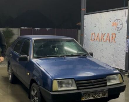 Синій ВАЗ 21099, об'ємом двигуна 1.6 л та пробігом 200 тис. км за 1800 $, фото 1 на Automoto.ua