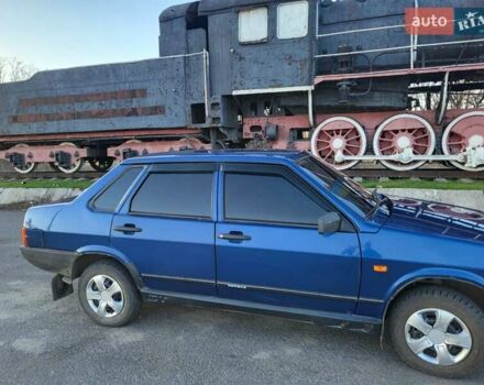 Синий ВАЗ 21099, объемом двигателя 1.5 л и пробегом 200 тыс. км за 2700 $, фото 10 на Automoto.ua
