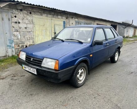 Синій ВАЗ 21099, об'ємом двигуна 1.6 л та пробігом 181 тис. км за 1450 $, фото 11 на Automoto.ua