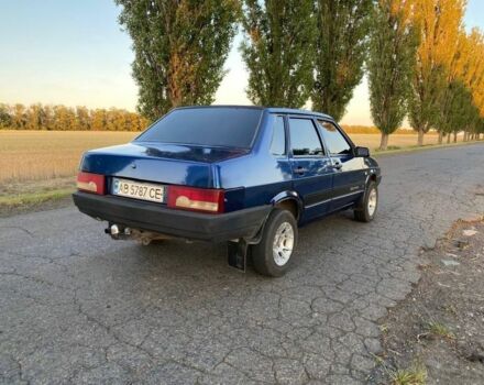 Синій ВАЗ 21099, об'ємом двигуна 1.6 л та пробігом 222 тис. км за 1500 $, фото 1 на Automoto.ua