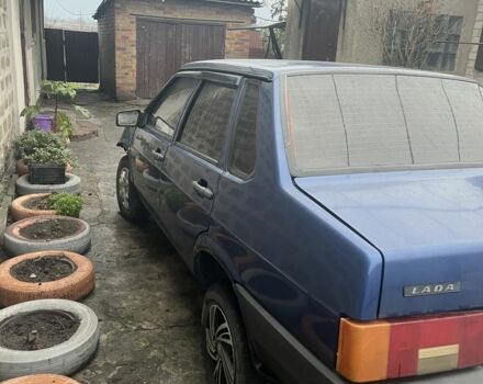 Синій ВАЗ 21099, об'ємом двигуна 1.6 л та пробігом 210 тис. км за 500 $, фото 3 на Automoto.ua