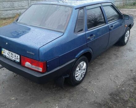 Синій ВАЗ 21099, об'ємом двигуна 1.6 л та пробігом 186 тис. км за 1600 $, фото 3 на Automoto.ua