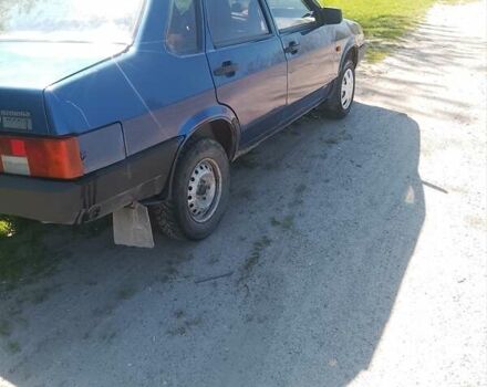 Синий ВАЗ 21099, объемом двигателя 1.6 л и пробегом 199 тыс. км за 1599 $, фото 3 на Automoto.ua