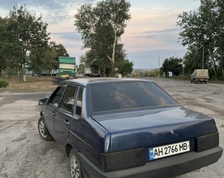 Синий ВАЗ 21099, объемом двигателя 1.5 л и пробегом 104 тыс. км за 1568 $, фото 1 на Automoto.ua