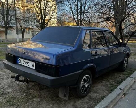Синий ВАЗ 21099, объемом двигателя 1.6 л и пробегом 210 тыс. км за 2000 $, фото 1 на Automoto.ua