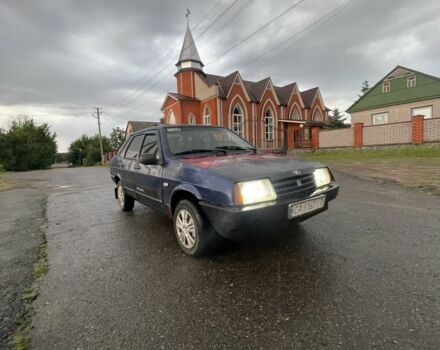 ВАЗ 21099 2008 в Черкассах на Automoto.ua Синий ВАЗ 21099, объемом двигателя 1.6 л и пробегом 300 тыс. км за 1000 $, фото 1 на Automoto.ua