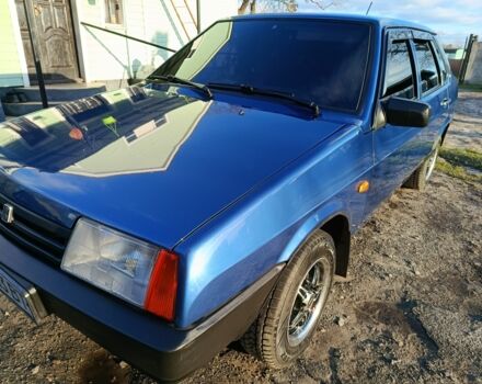 Синий ВАЗ 21099, объемом двигателя 0 л и пробегом 94 тыс. км за 2650 $, фото 6 на Automoto.ua