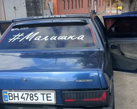 Синій ВАЗ 21099, об'ємом двигуна 1.6 л та пробігом 100 тис. км за 2000 $, фото 1 на Automoto.ua