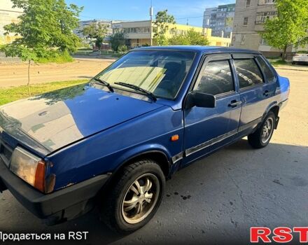 Синий ВАЗ 21099, объемом двигателя 1.6 л и пробегом 200 тыс. км за 799 $, фото 2 на Automoto.ua