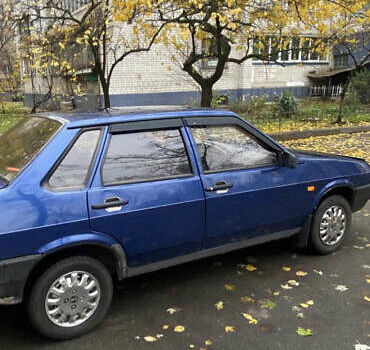 Синий ВАЗ 21099, объемом двигателя 1.6 л и пробегом 130 тыс. км за 3000 $, фото 5 на Automoto.ua
