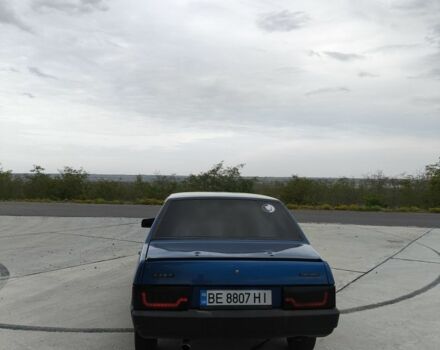 Синий ВАЗ 21099, объемом двигателя 1.6 л и пробегом 215 тыс. км за 2000 $, фото 3 на Automoto.ua