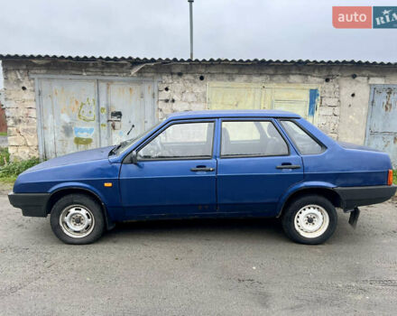 Синій ВАЗ 21099, об'ємом двигуна 1.6 л та пробігом 181 тис. км за 1450 $, фото 2 на Automoto.ua