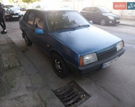 Синий ВАЗ 21099, объемом двигателя 1.6 л и пробегом 239 тыс. км за 1300 $, фото 3 на Automoto.ua
