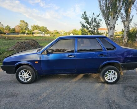 Синий ВАЗ 21099, объемом двигателя 0 л и пробегом 280 тыс. км за 1500 $, фото 2 на Automoto.ua