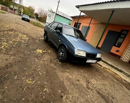 Синий ВАЗ 21099, объемом двигателя 1.6 л и пробегом 300 тыс. км за 1700 $, фото 1 на Automoto.ua