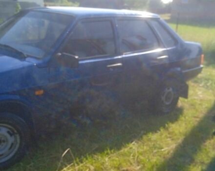 Синий ВАЗ 21099, объемом двигателя 1.5 л и пробегом 260 тыс. км за 1000 $, фото 4 на Automoto.ua