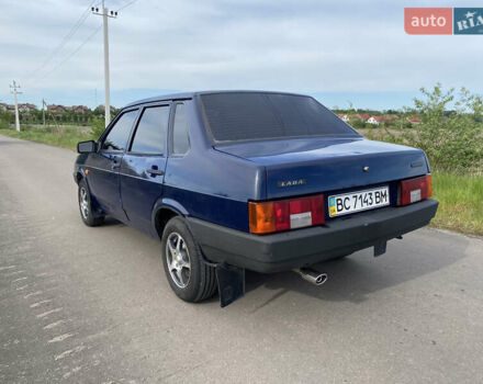 Синий ВАЗ 21099, объемом двигателя 1.6 л и пробегом 108 тыс. км за 2900 $, фото 3 на Automoto.ua