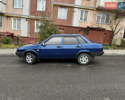 Синій ВАЗ 21099, об'ємом двигуна 1.6 л та пробігом 289 тис. км за 2300 $, фото 6 на Automoto.ua