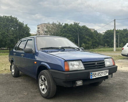 Синий ВАЗ 21099, объемом двигателя 1.6 л и пробегом 160 тыс. км за 1803 $, фото 8 на Automoto.ua