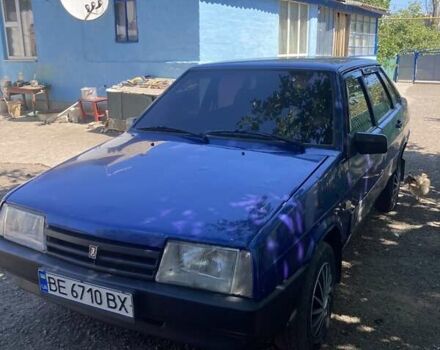 Синий ВАЗ 21099, объемом двигателя 1.6 л и пробегом 131 тыс. км за 1550 $, фото 2 на Automoto.ua