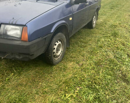 Синий ВАЗ 21099, объемом двигателя 1.6 л и пробегом 180 тыс. км за 1500 $, фото 1 на Automoto.ua