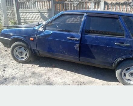 Синий ВАЗ 21099, объемом двигателя 0 л и пробегом 150 тыс. км за 330 $, фото 4 на Automoto.ua