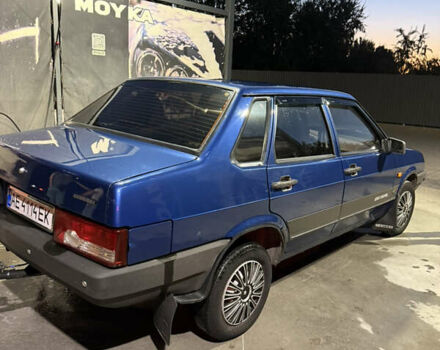 Синий ВАЗ 21099, объемом двигателя 1.6 л и пробегом 220 тыс. км за 2900 $, фото 4 на Automoto.ua